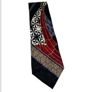 Bold Silk Statement Special Effects Wide Tie 59”